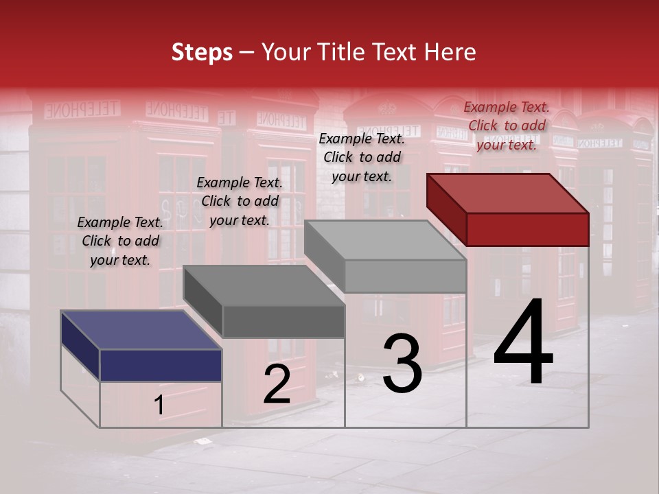 Phone Town Colour PowerPoint Template