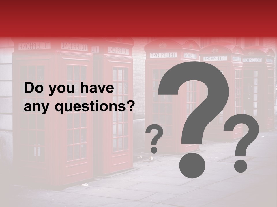 Phone Town Colour PowerPoint Template