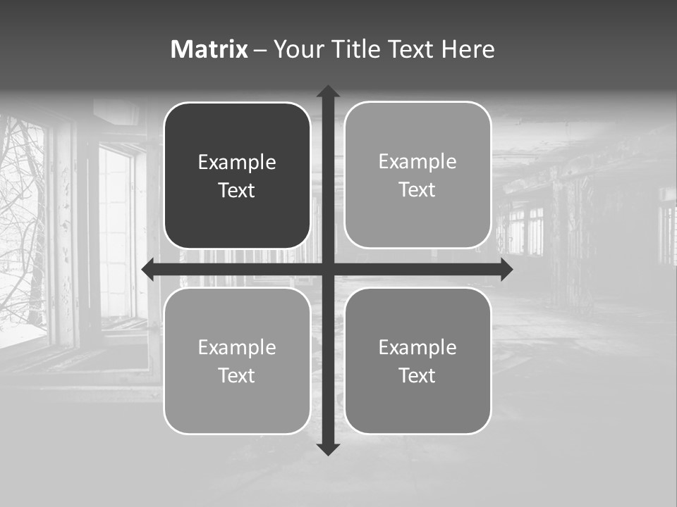 Drama Renovation Building PowerPoint Template