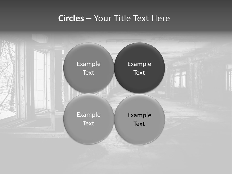 Drama Renovation Building PowerPoint Template