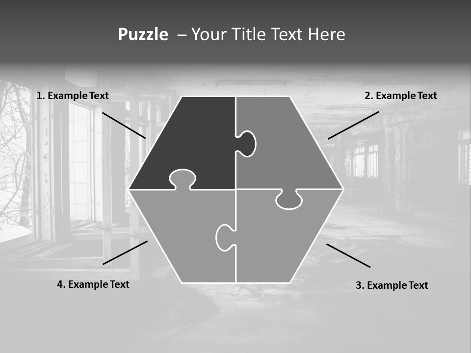 Drama Renovation Building PowerPoint Template