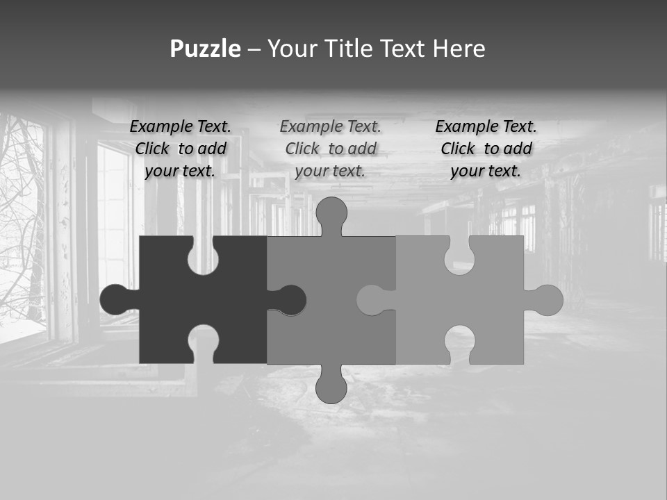 Drama Renovation Building PowerPoint Template