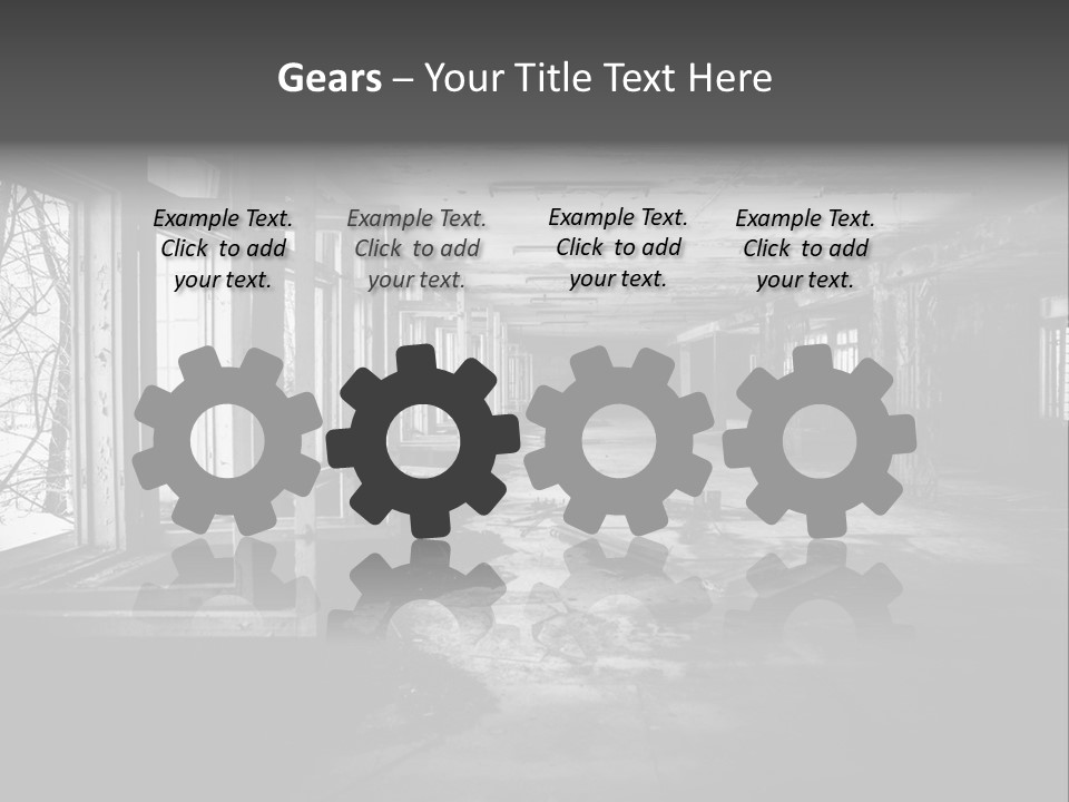 Drama Renovation Building PowerPoint Template