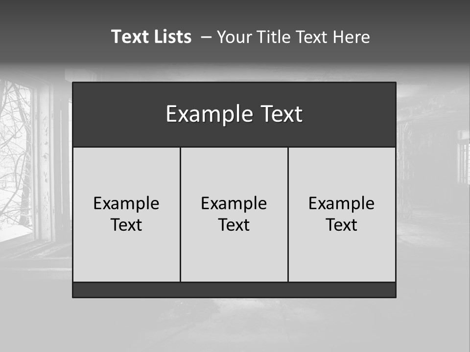 Drama Renovation Building PowerPoint Template