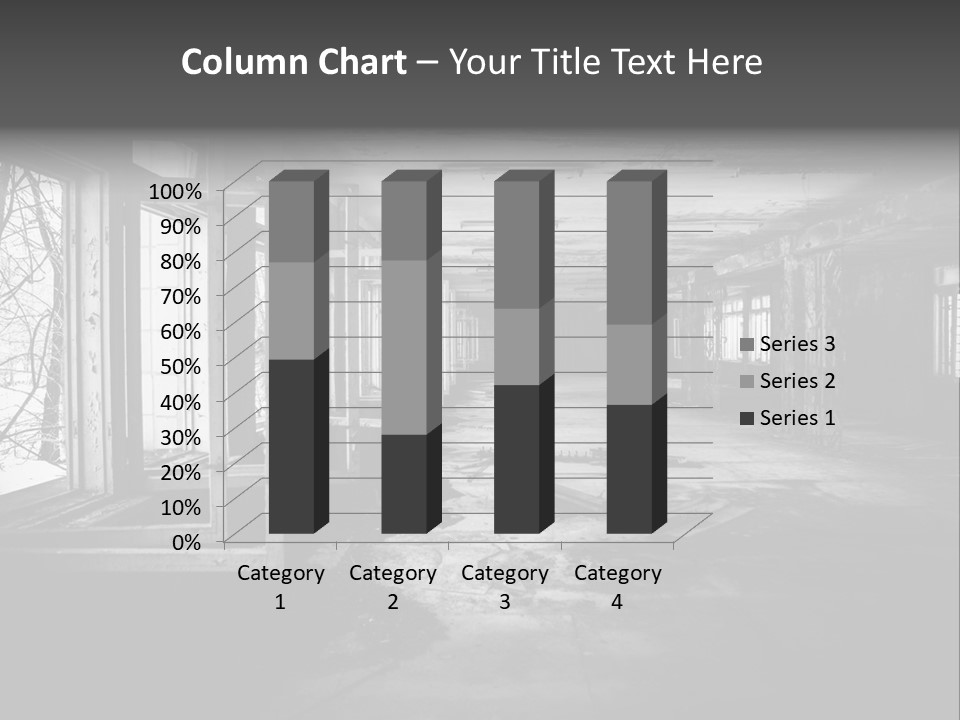 Drama Renovation Building PowerPoint Template