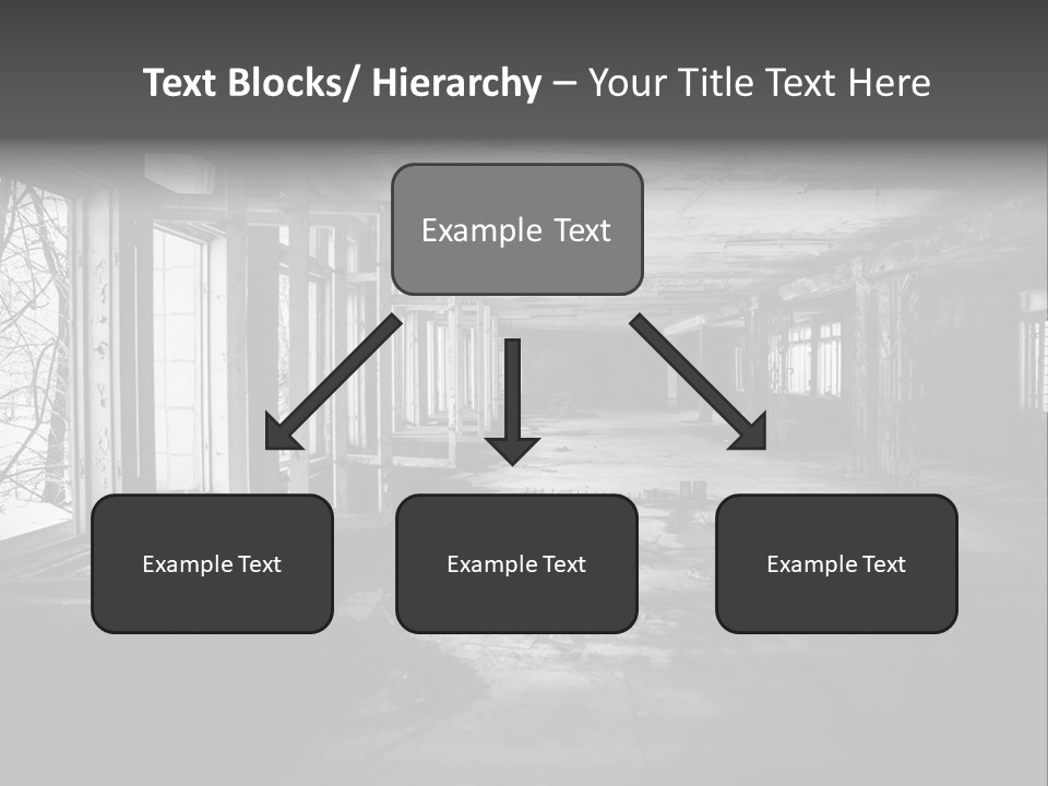 Drama Renovation Building PowerPoint Template