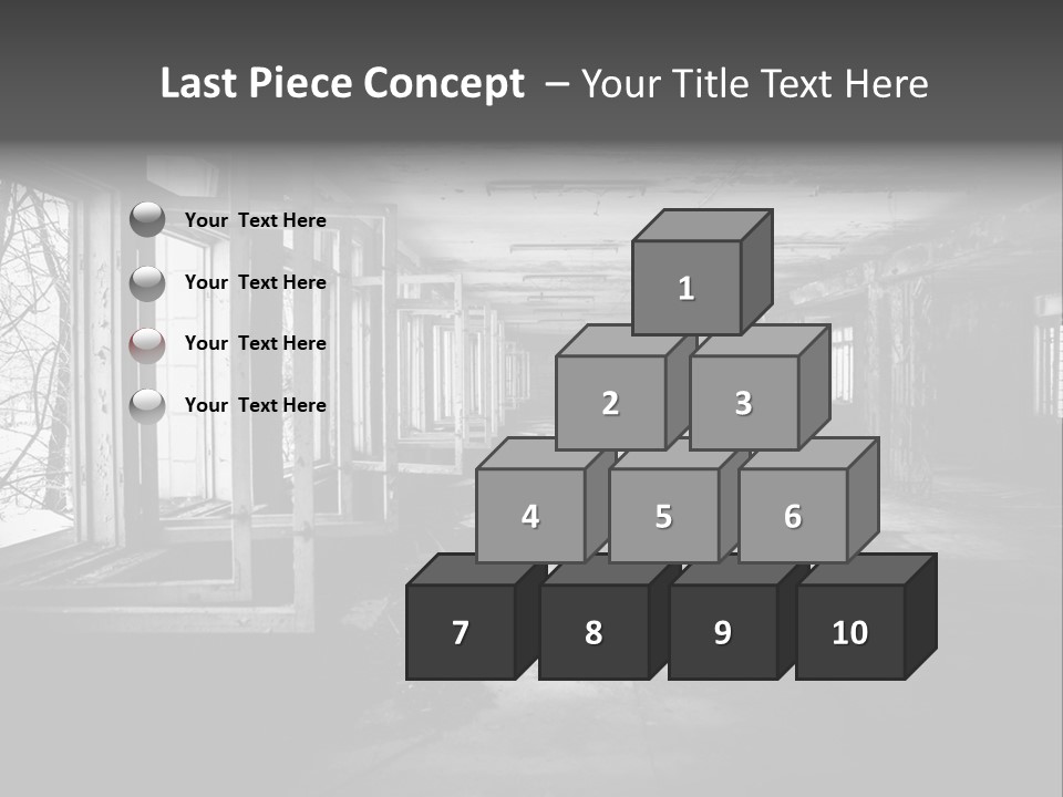 Drama Renovation Building PowerPoint Template