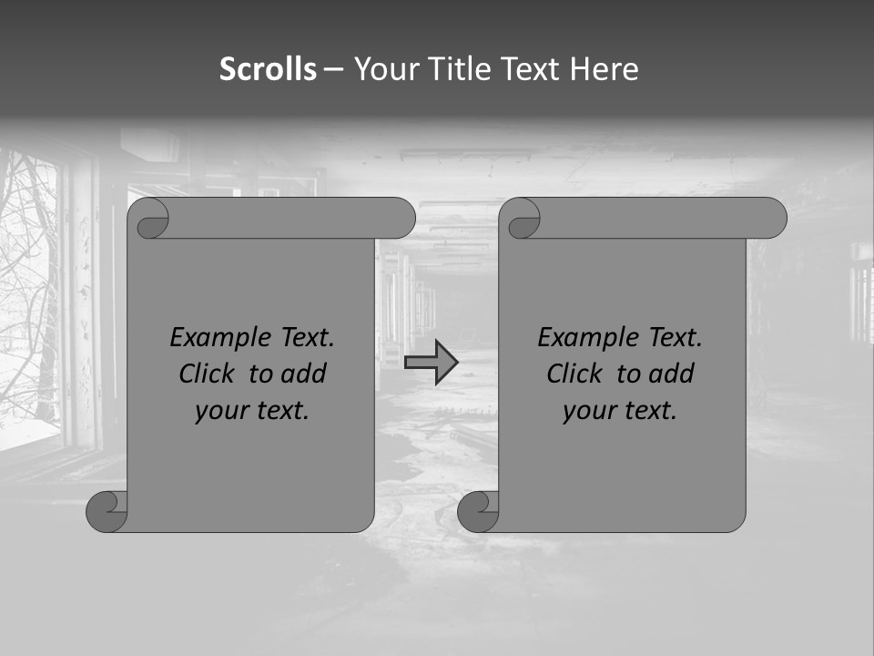 Drama Renovation Building PowerPoint Template