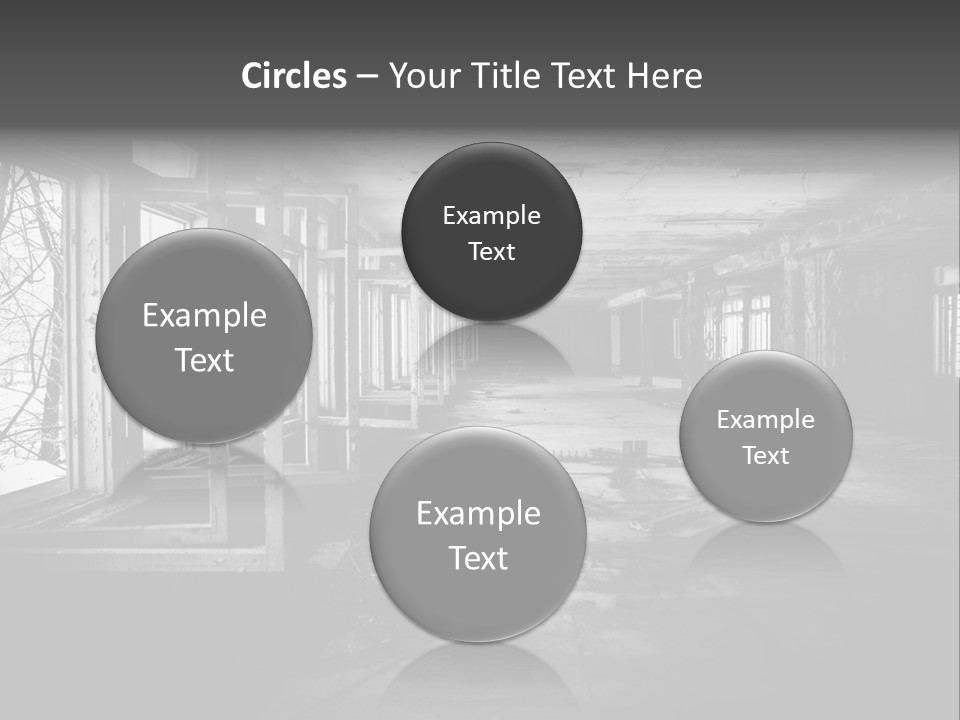 Drama Renovation Building PowerPoint Template