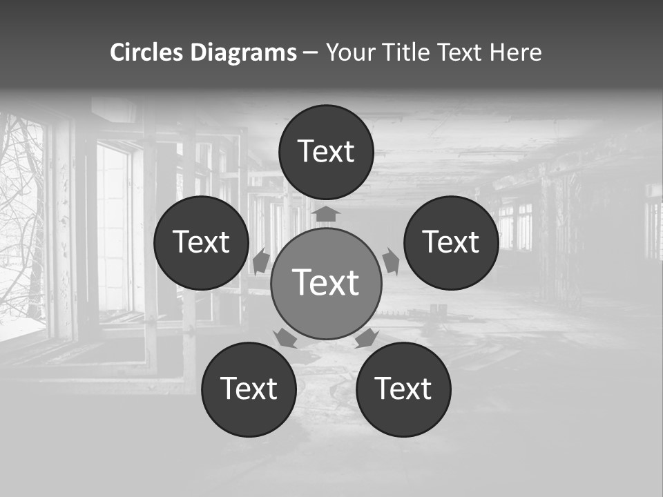 Drama Renovation Building PowerPoint Template