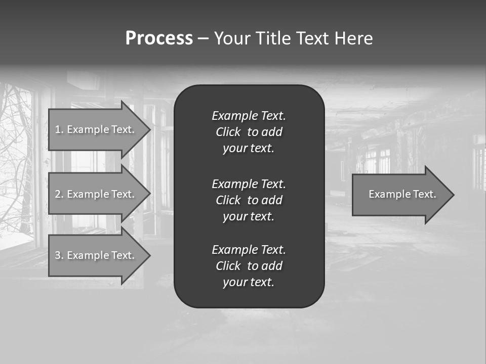 Drama Renovation Building PowerPoint Template