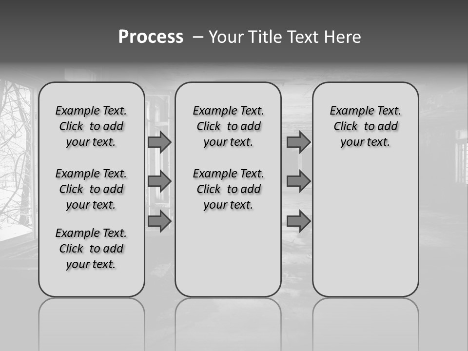 Drama Renovation Building PowerPoint Template