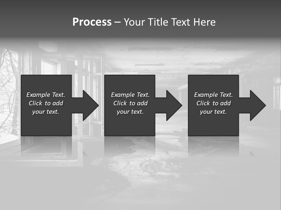 Drama Renovation Building PowerPoint Template
