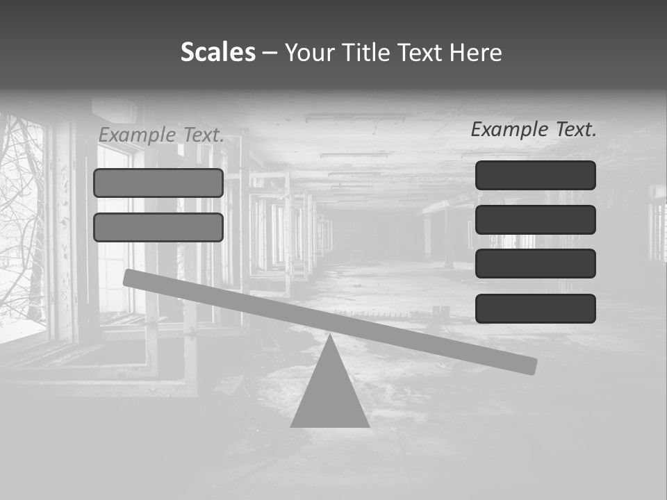 Drama Renovation Building PowerPoint Template