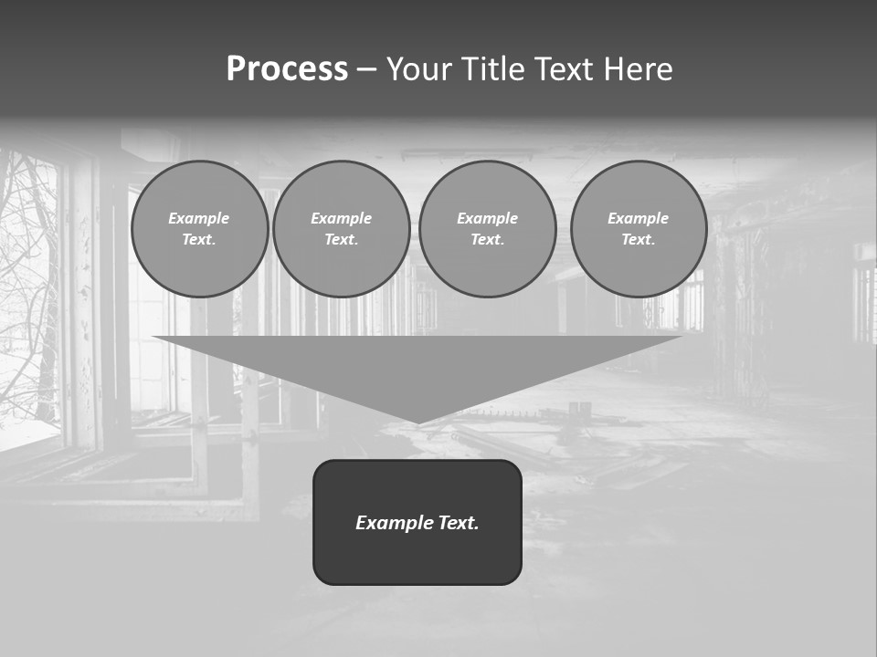 Drama Renovation Building PowerPoint Template