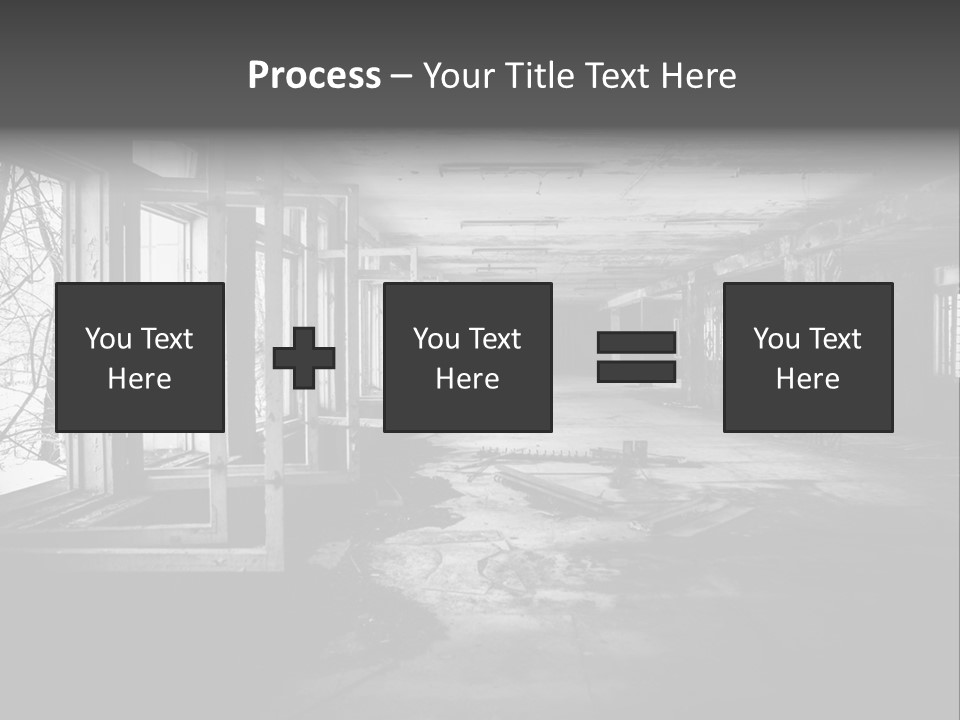 Drama Renovation Building PowerPoint Template