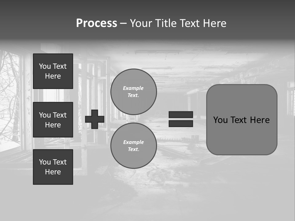 Drama Renovation Building PowerPoint Template