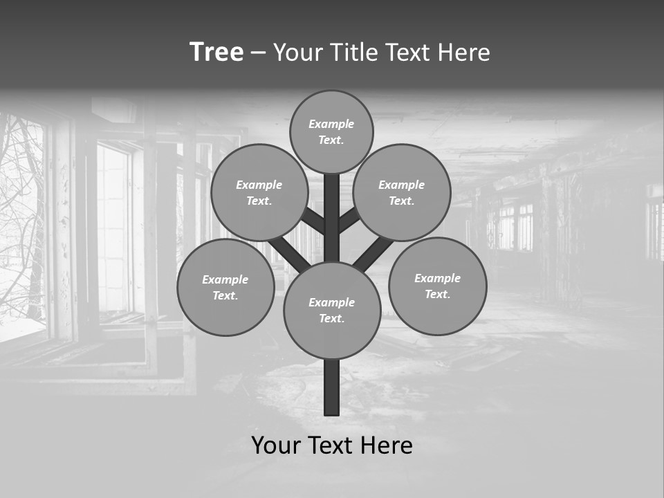 Drama Renovation Building PowerPoint Template