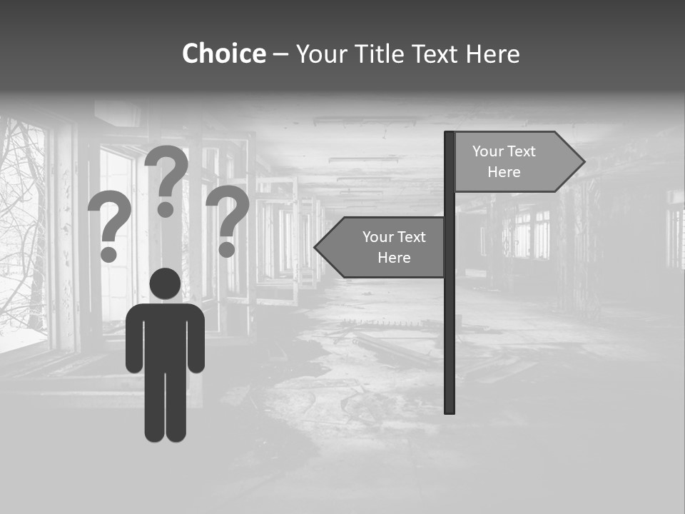Drama Renovation Building PowerPoint Template