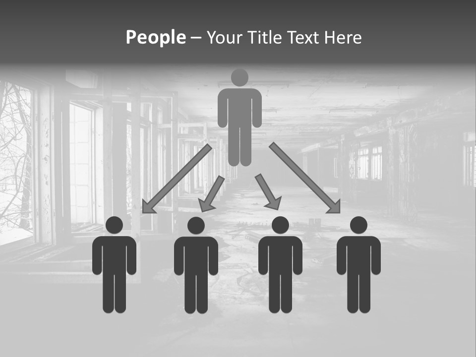 Drama Renovation Building PowerPoint Template