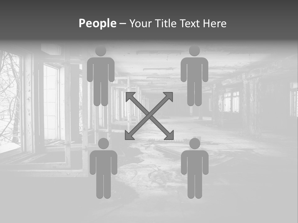 Drama Renovation Building PowerPoint Template