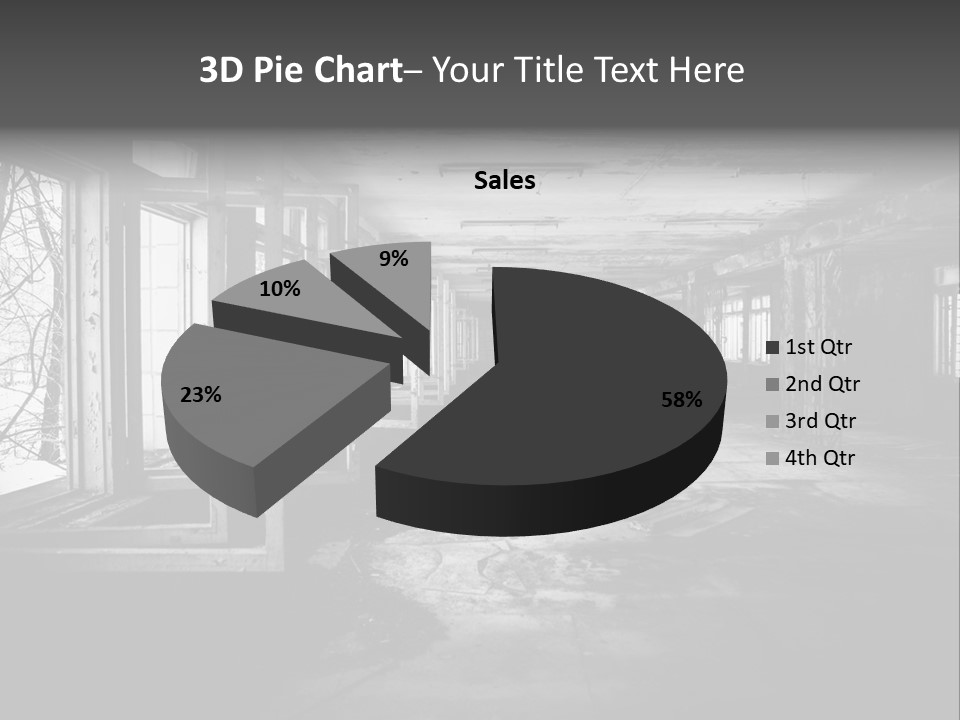 Drama Renovation Building PowerPoint Template