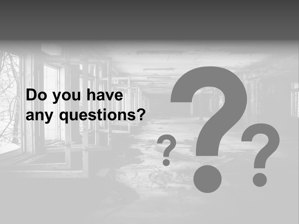 Drama Renovation Building PowerPoint Template