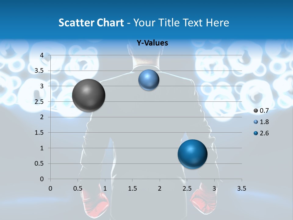 Young Boxing Gloves Steps PowerPoint Template