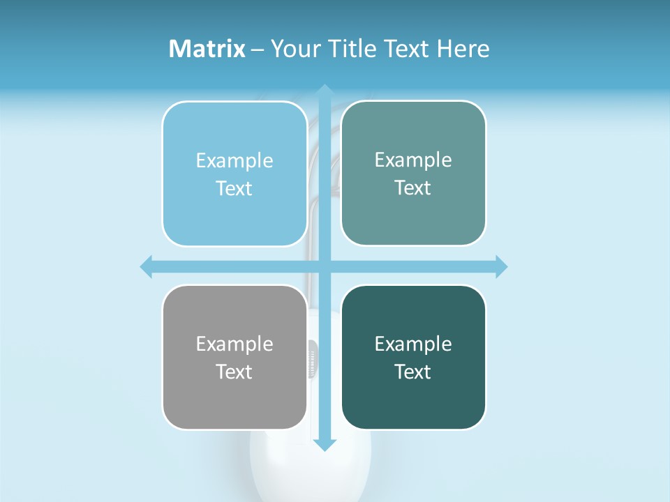Mouse Optical Network PowerPoint Template