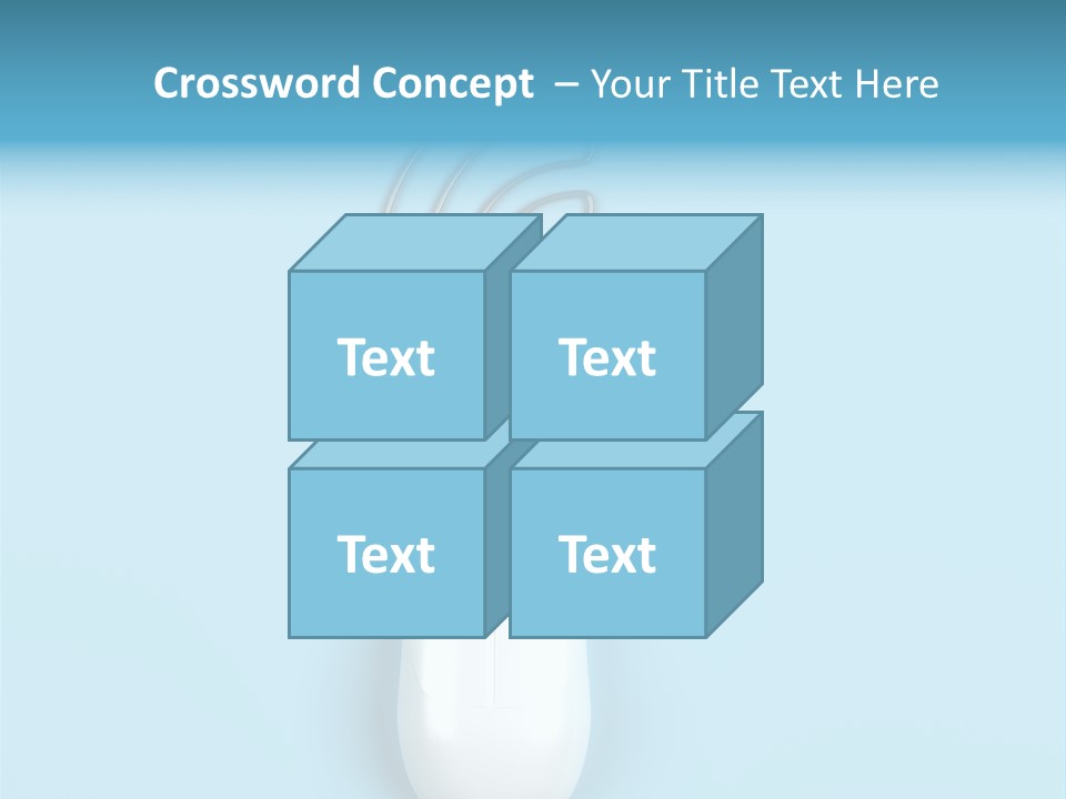 Mouse Optical Network PowerPoint Template