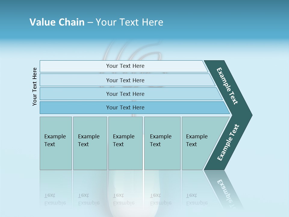 Mouse Optical Network PowerPoint Template