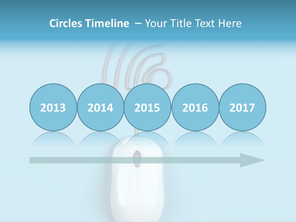 Mouse Optical Network PowerPoint Template