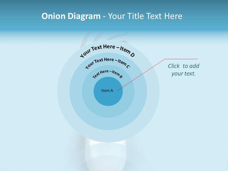 Mouse Optical Network PowerPoint Template