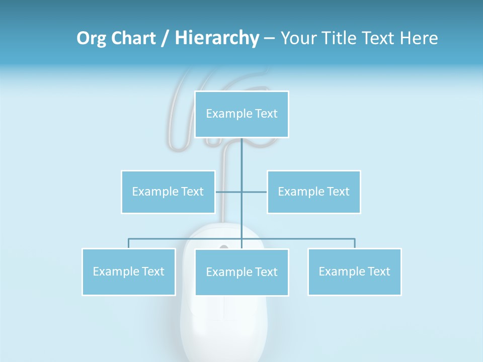 Mouse Optical Network PowerPoint Template
