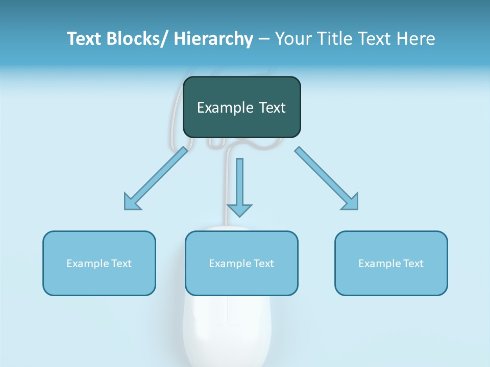 Mouse Optical Network PowerPoint Template