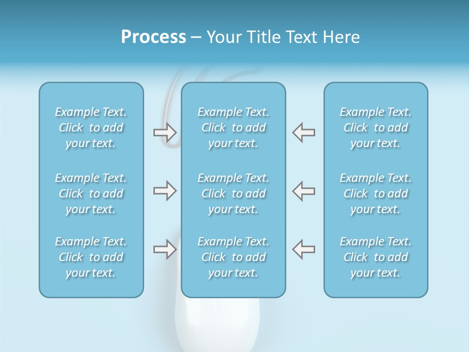 Mouse Optical Network PowerPoint Template