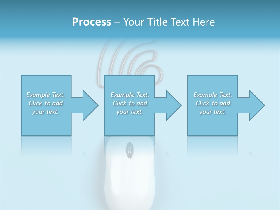 Mouse Optical Network PowerPoint Template