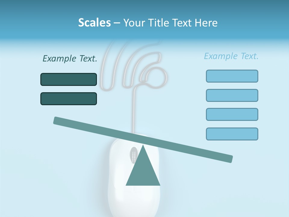 Mouse Optical Network PowerPoint Template