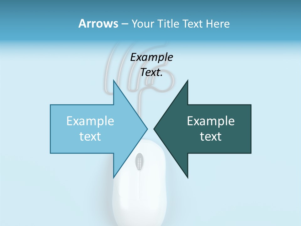 Mouse Optical Network PowerPoint Template