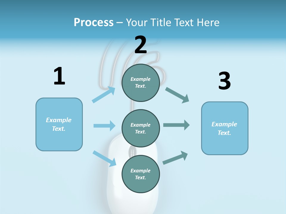 Mouse Optical Network PowerPoint Template