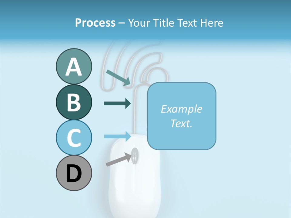Mouse Optical Network PowerPoint Template