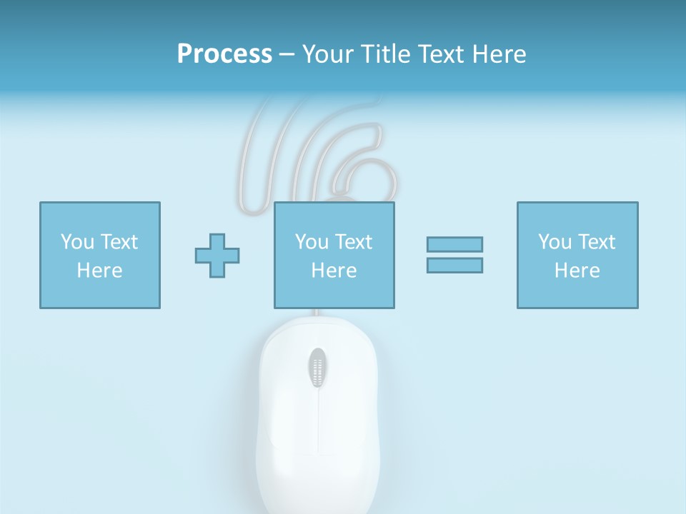 Mouse Optical Network PowerPoint Template