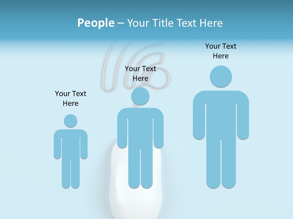 Mouse Optical Network PowerPoint Template