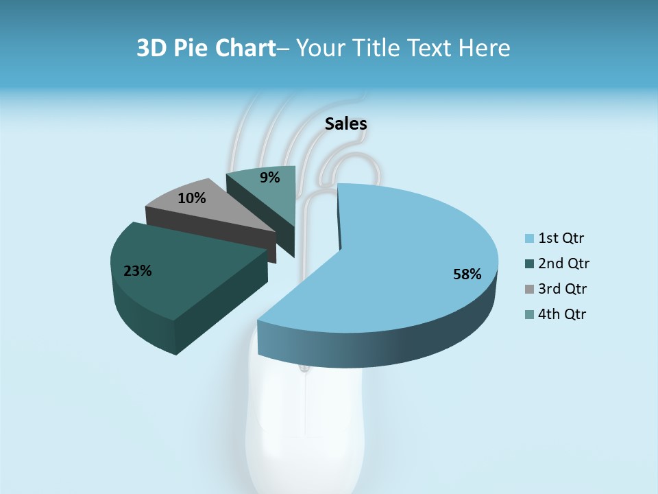 Mouse Optical Network PowerPoint Template