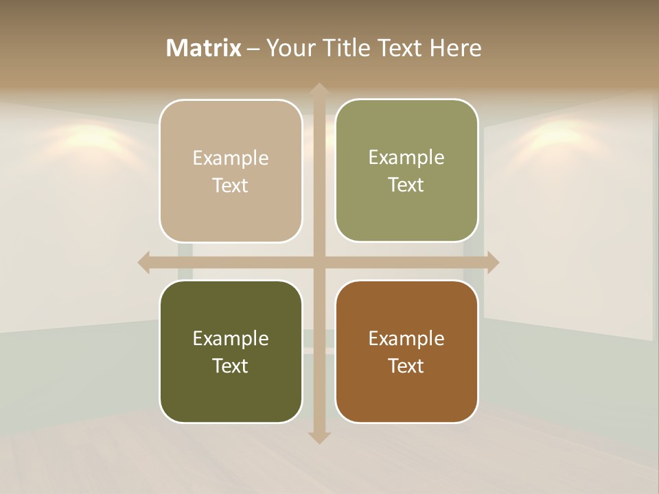Inside Decoration Gallery PowerPoint Template