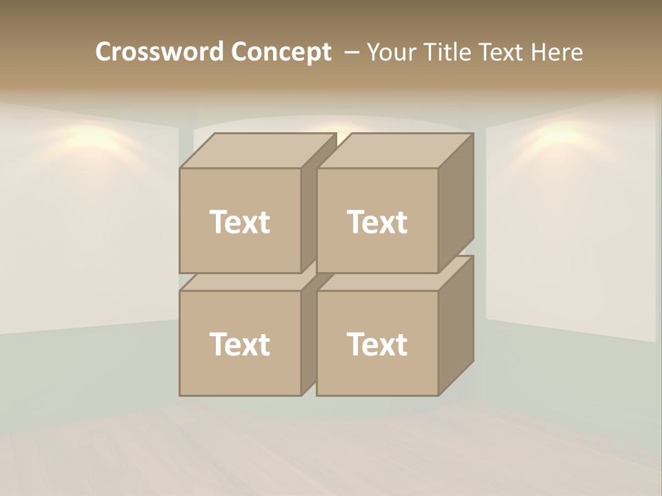 Inside Decoration Gallery PowerPoint Template