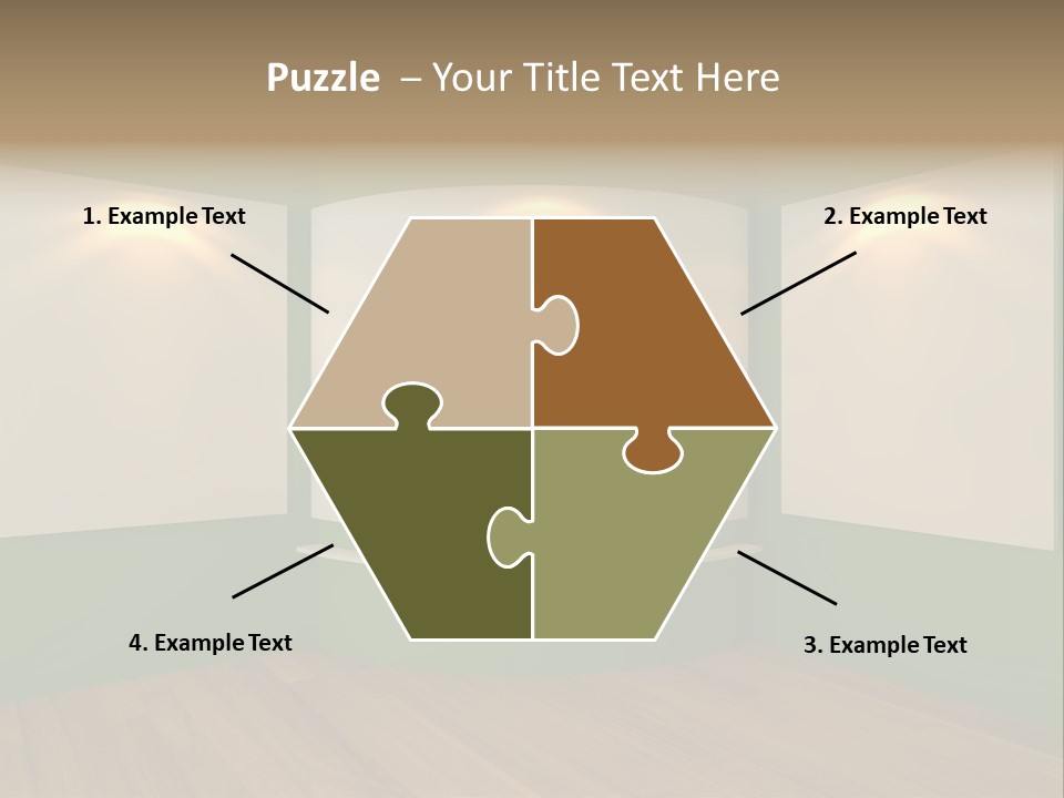 Inside Decoration Gallery PowerPoint Template