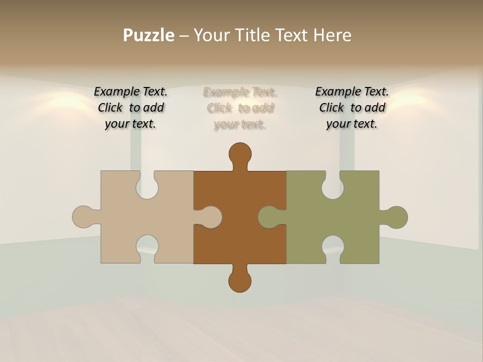 Inside Decoration Gallery PowerPoint Template