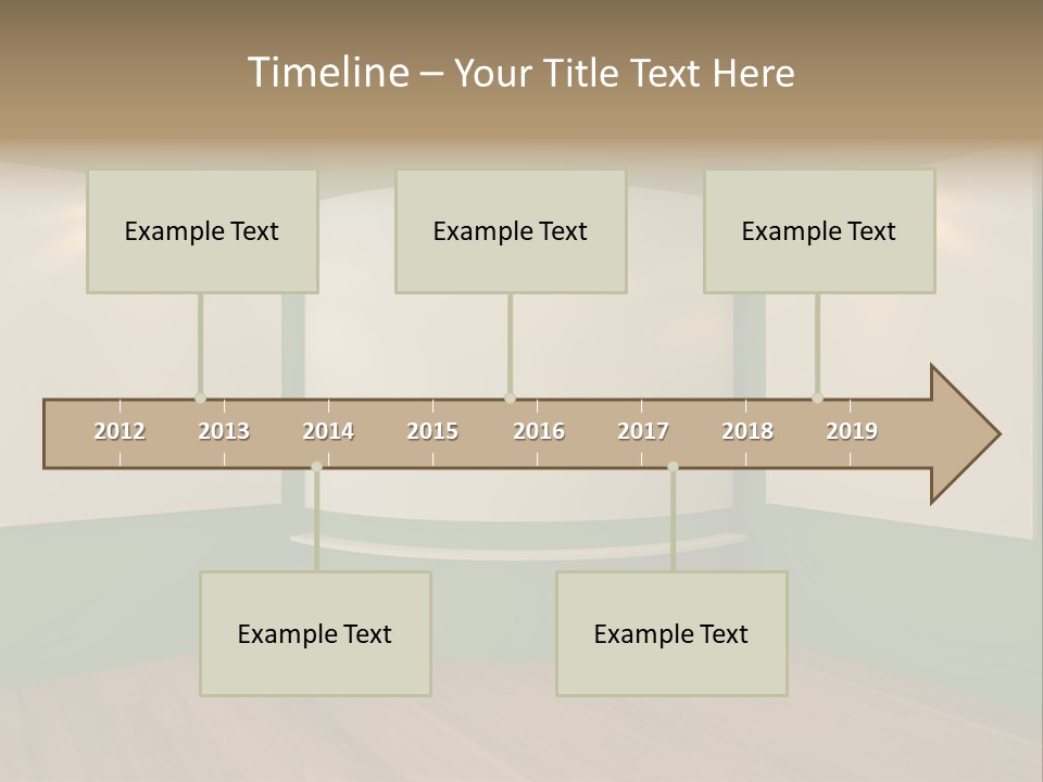 Inside Decoration Gallery PowerPoint Template