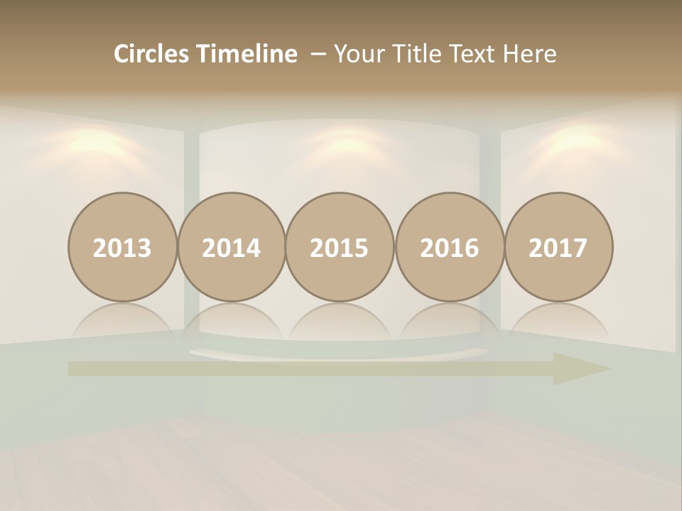 Inside Decoration Gallery PowerPoint Template